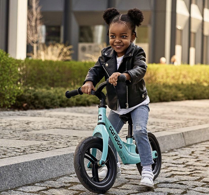Rowerek biegowy dla dzieci rower dziecięcy lekki niebieski
