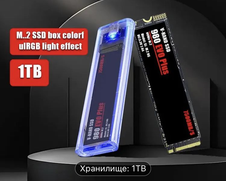 Жесткий диск M2 NVMESSD на 1 TB и 2 TB