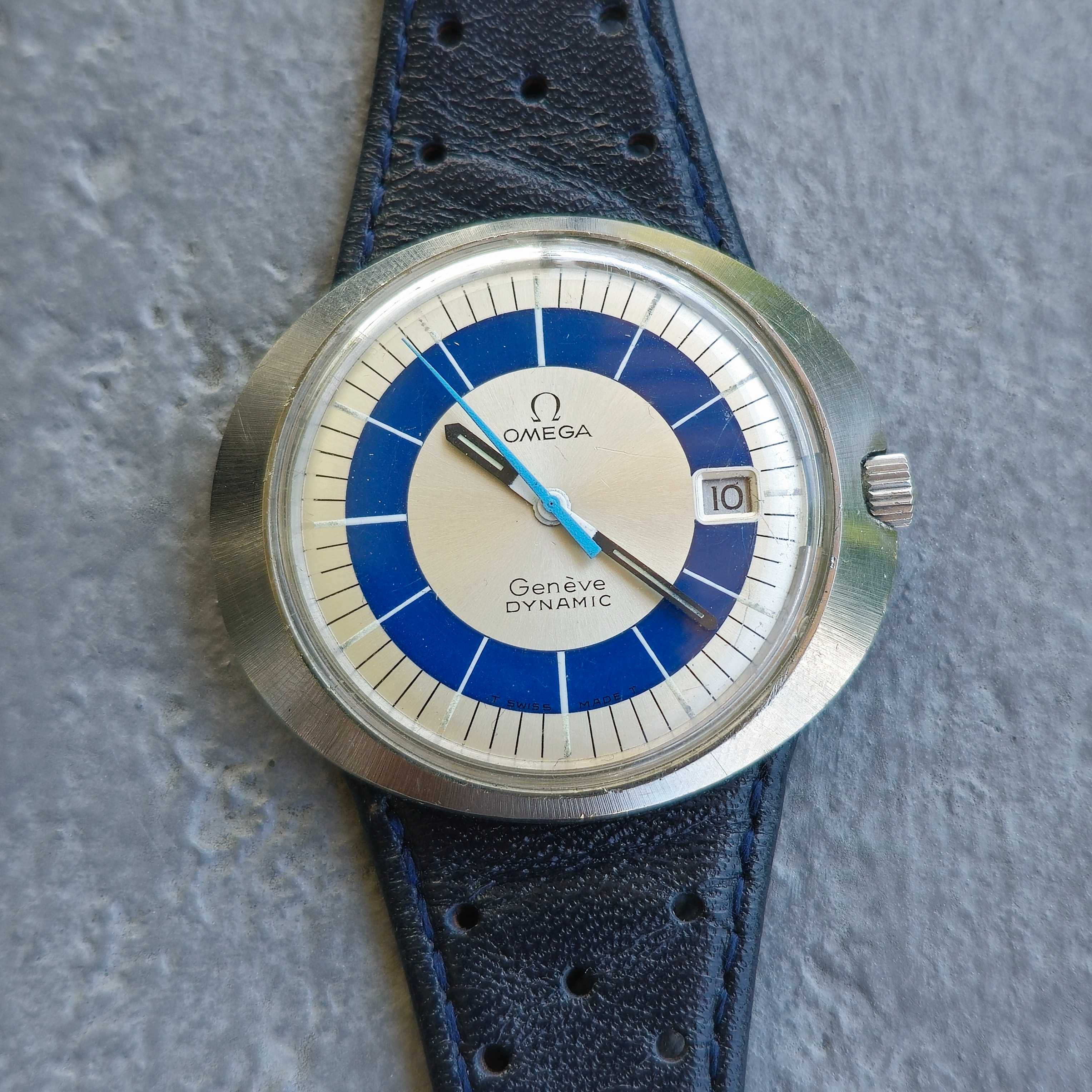 Omega Dynamic Tool 107 Zegarek Męski po serwisie Gwarancja