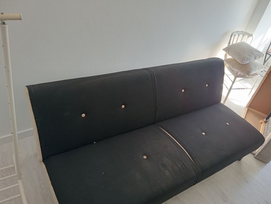 Sofá cama dobrável