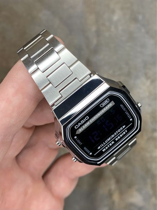 Годинник Casio A168XES + ремінець Оригінал Гарантія Касио Часы