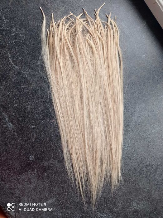 Wlosy naturalne słowiańskie lux 45cm premium