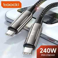 TOOCKI 240Wat kabel USB C na C 2 metry.