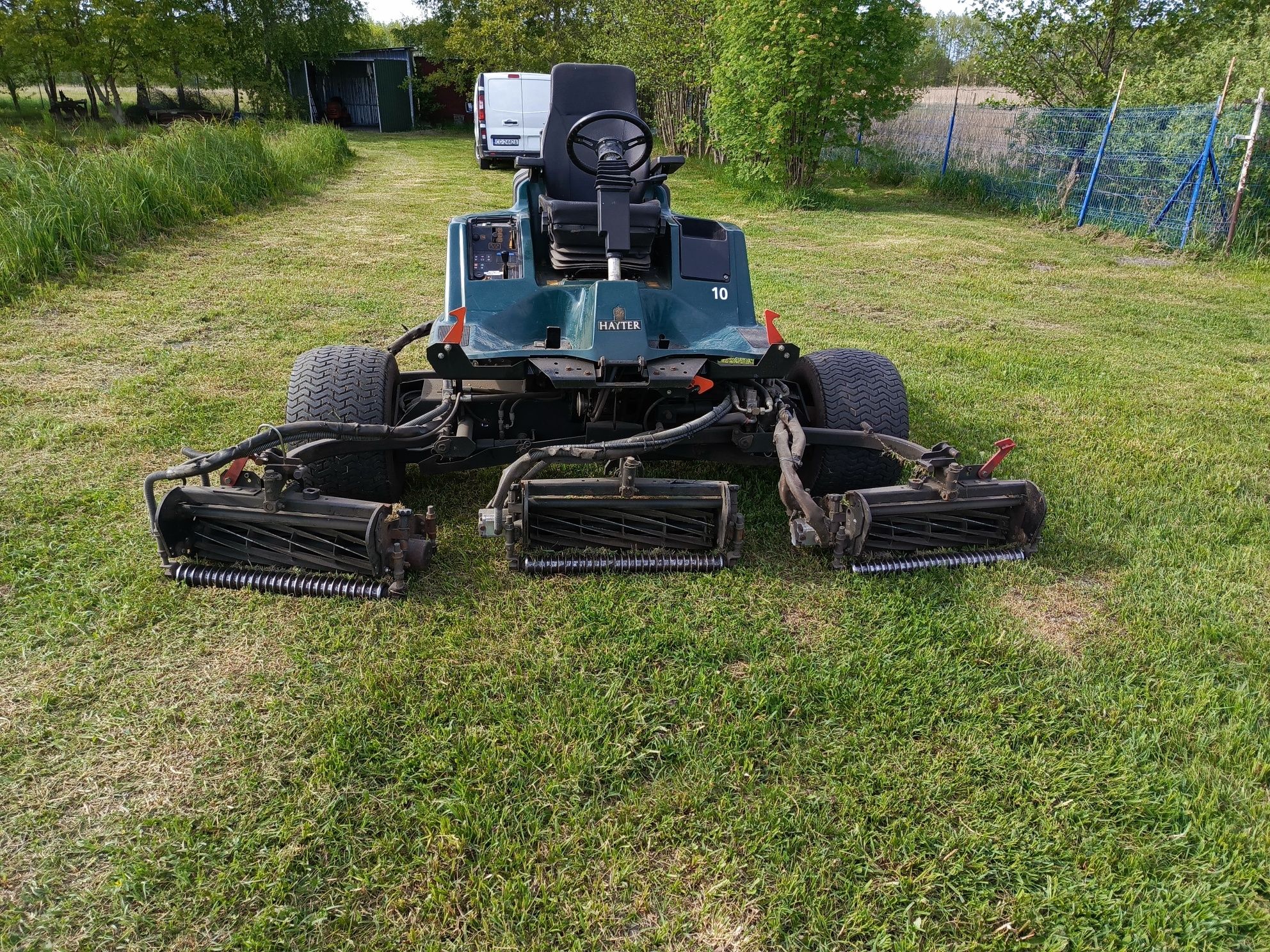 Profesjonalny Traktorek 3m koszenia HAYTER 4cyl Diesel Kubota  TANIO