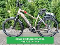 Rower elektryczny HAIBIKE Nowe grube opony, silnik Yamaha, bateria 500