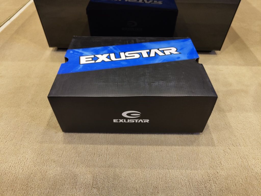 Sapatos Ciclismo Exustar Road - 43 EU - Branco