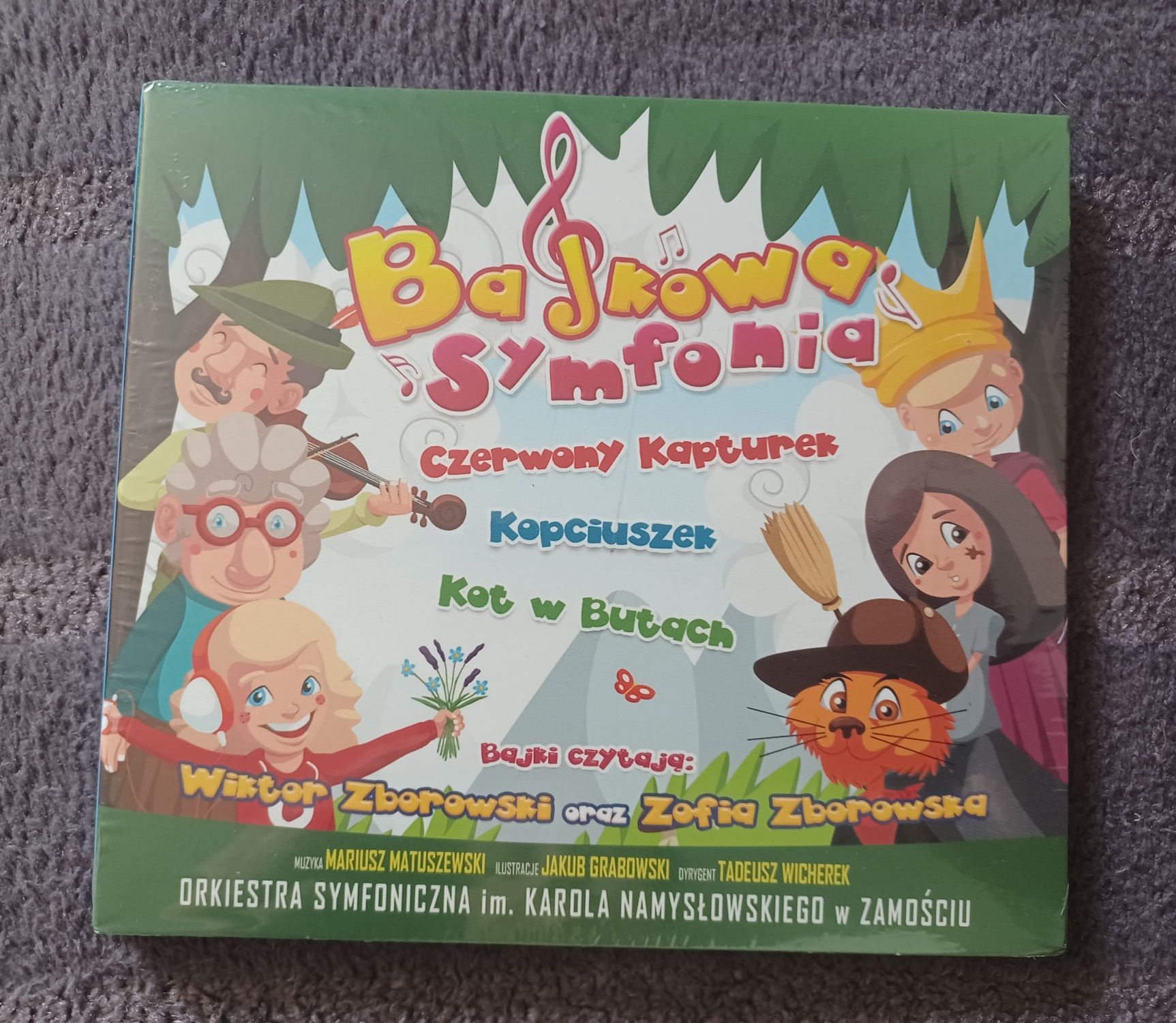 Płyta CD dla dzieci Bajkowa Symfonia