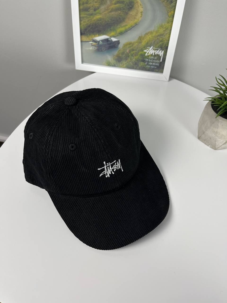 Кепка Stussy вельветова