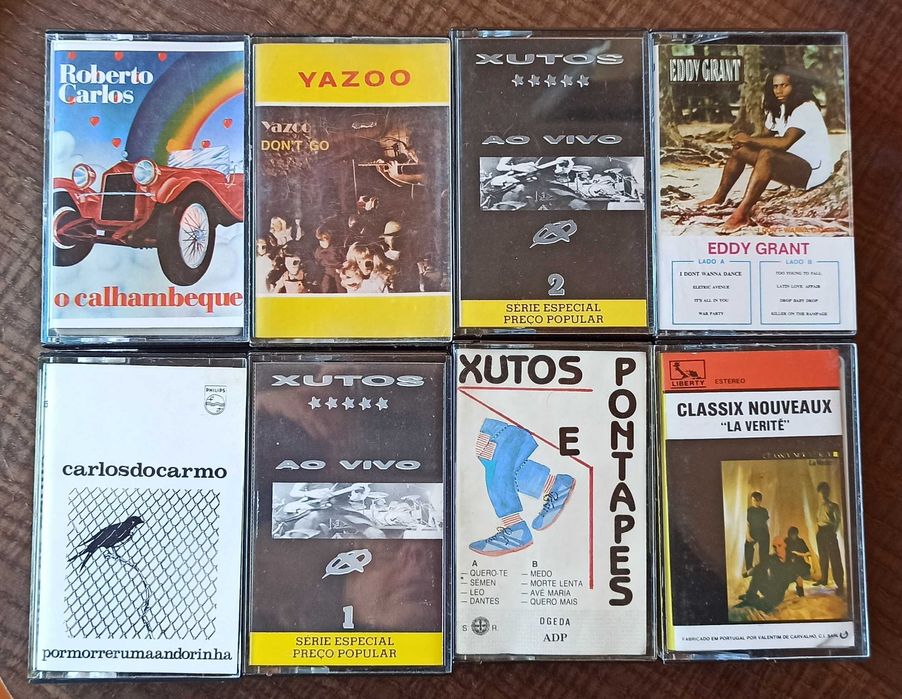 Cassetes audio antigas