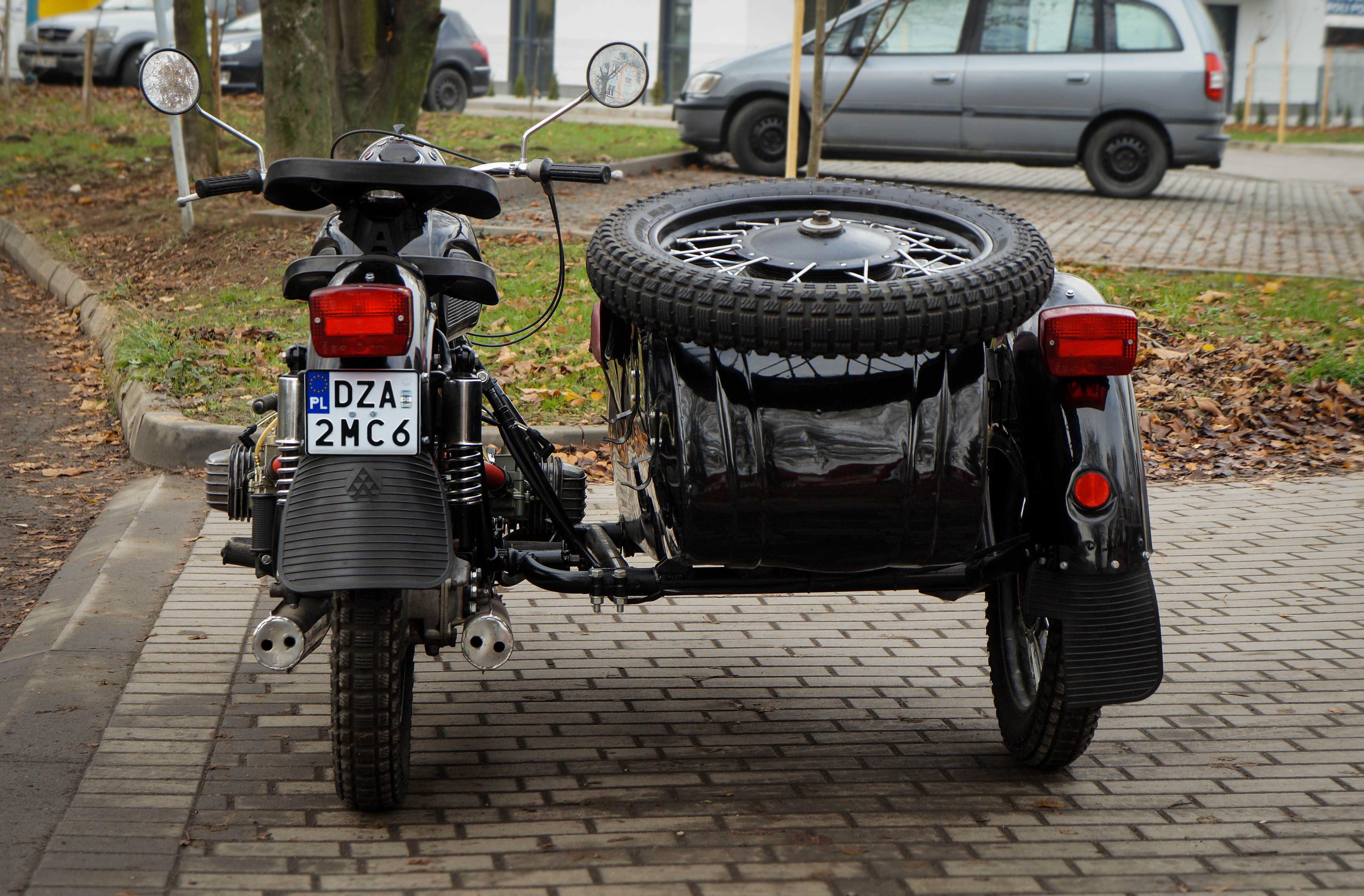 Motocykl DNIEPR Koszem MT9 Ural k750 Odrestaurowany ZAREJESTROWANY ZAM