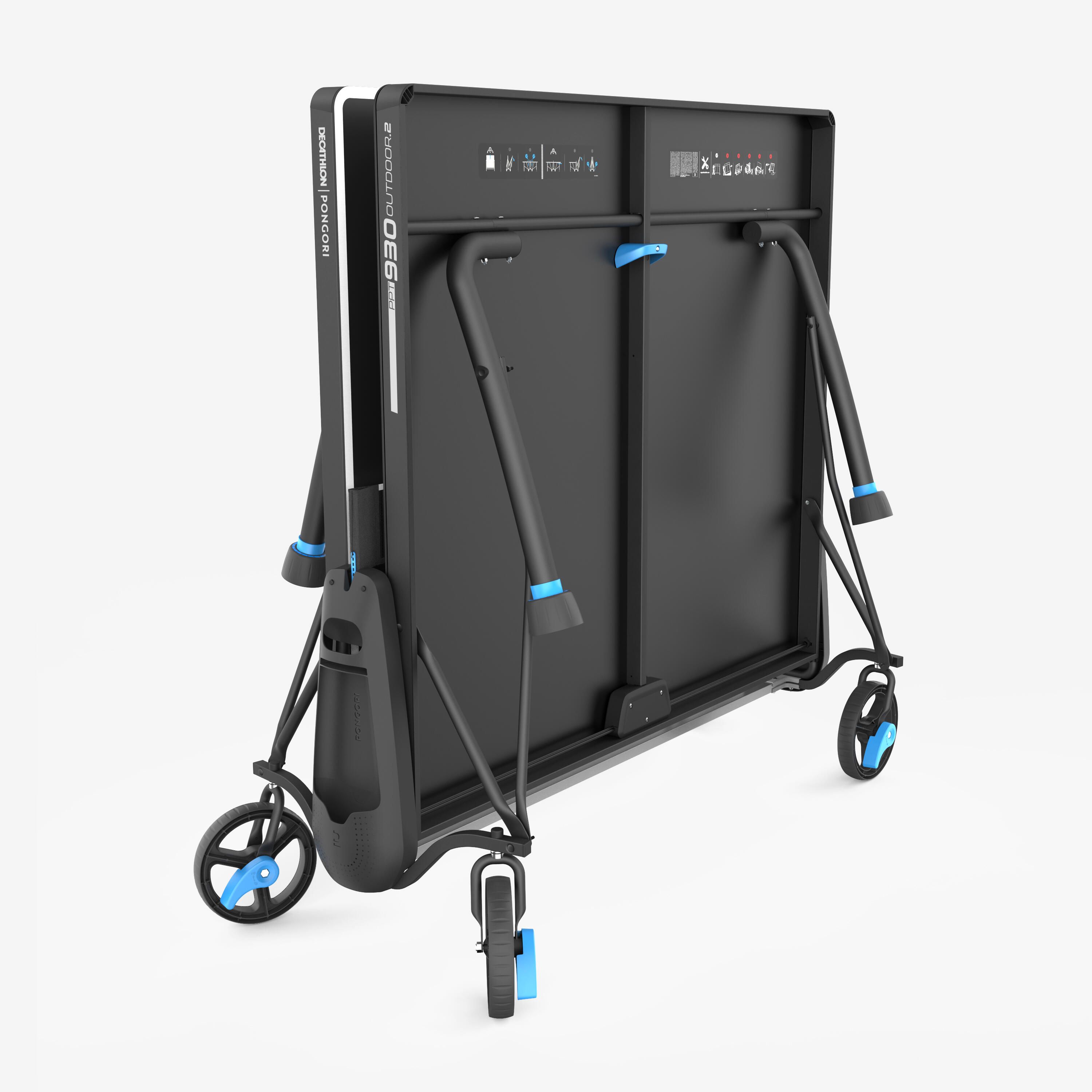 MESA DE PING PONG PPT 930.2 EXTERIOR PRETO