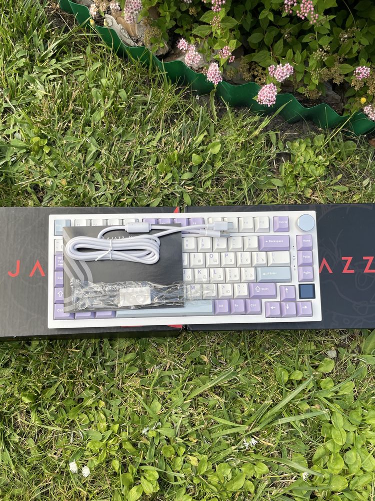 Ajazz ak820 Pro гравіювання/кирилиця