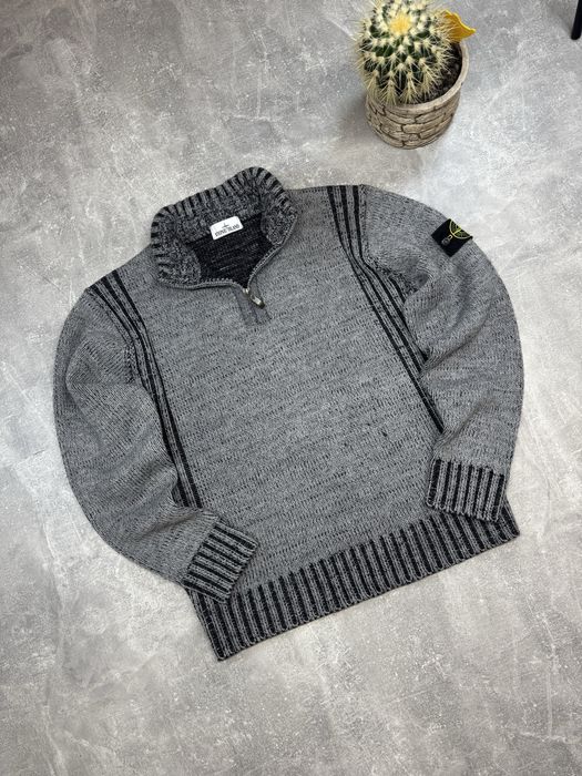 STONE ISLAND 1/3 zip stone island свитер світшот стон айленд