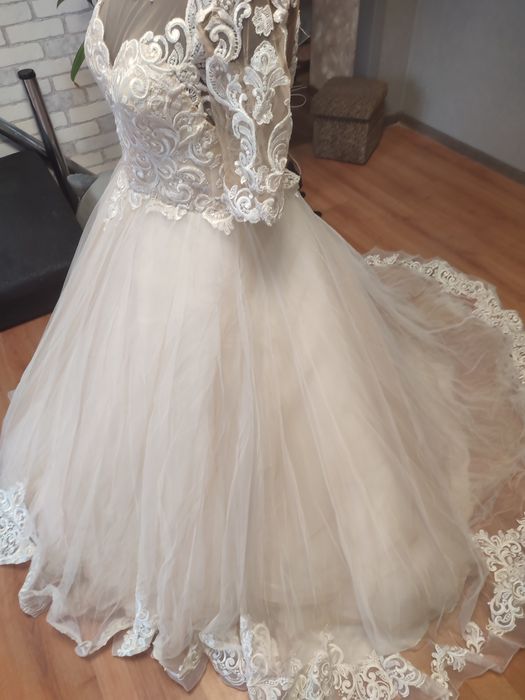 Свадебное платье размер 48-52