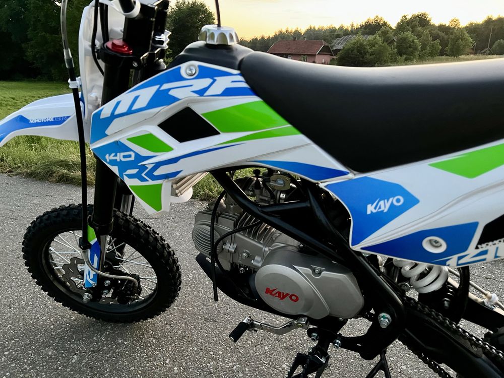 PitBike MRF 140 RC 2023 40mth Nowy model pit bike cross ycf rcz rxf