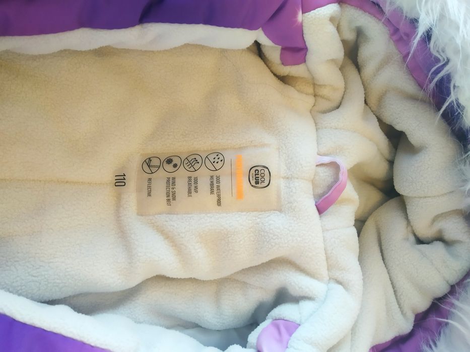 Kombinezon zimowy dla dziewczynki cool club 110 smyk