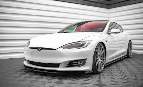 Передній спойлер V1 для Tesla Model S Facelift, 720234
