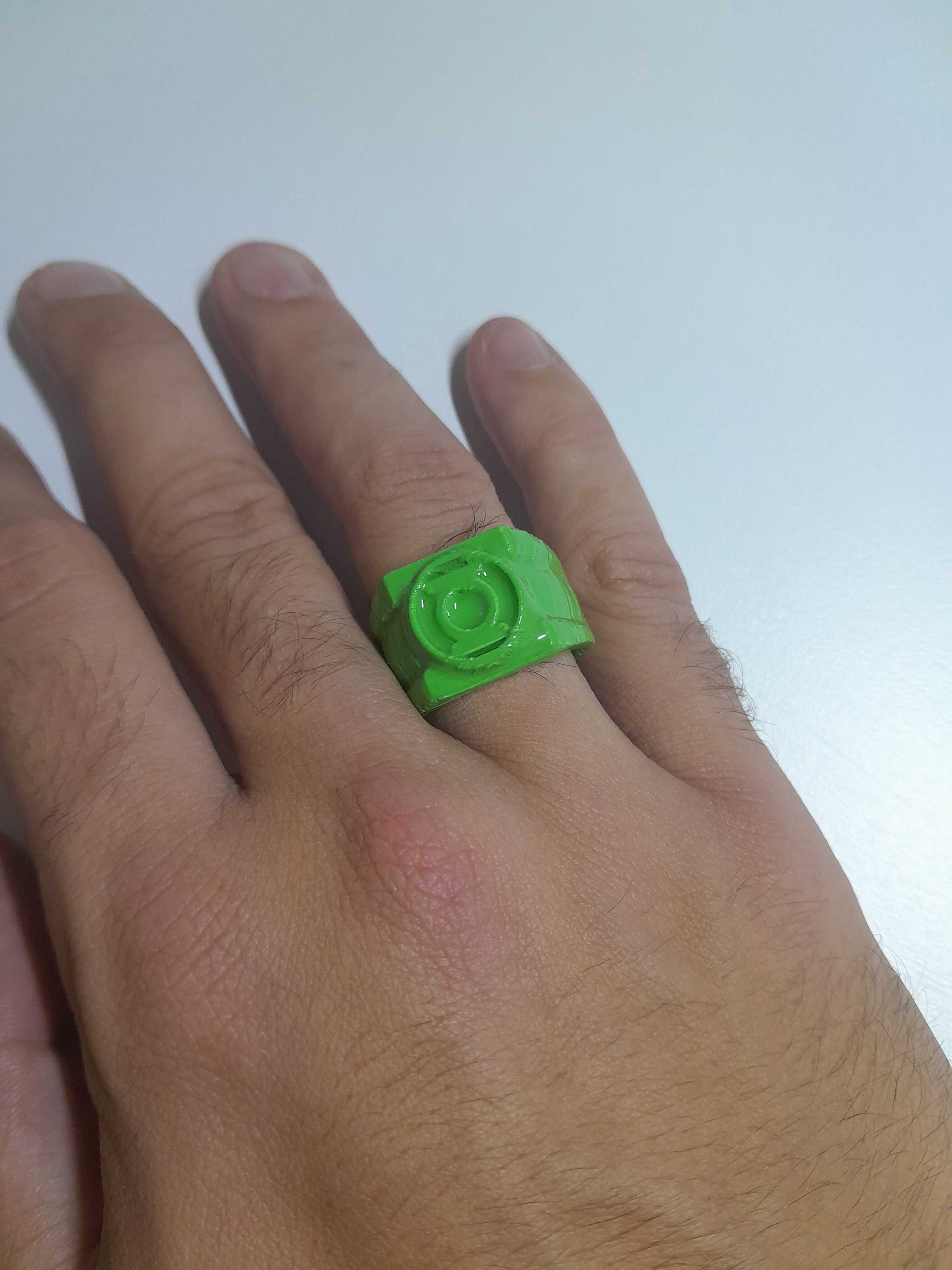 Green Lantern Ring - DC (Anel do Lanterna Verde)