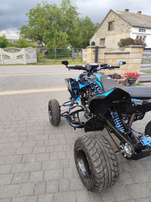 Yamaha Raptor swap MT07 ASG-ATV Swap Garage.
