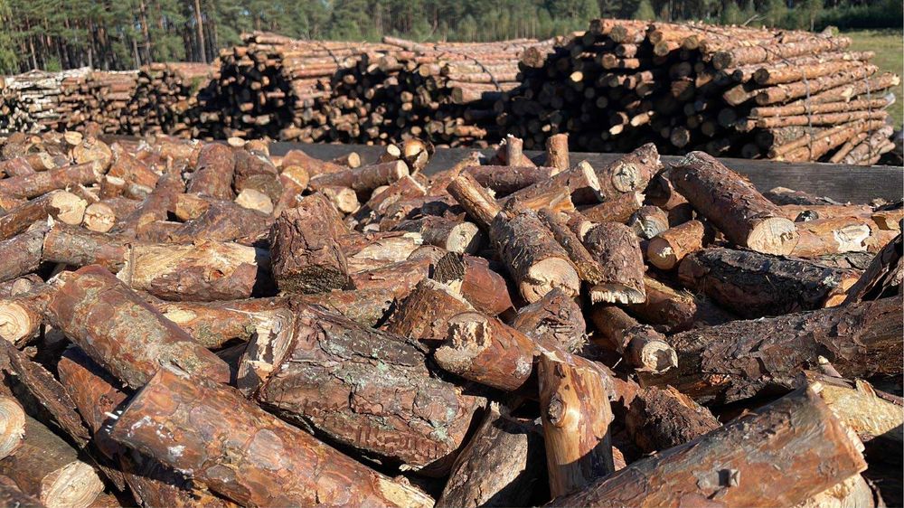 Drewno opalowe pociete