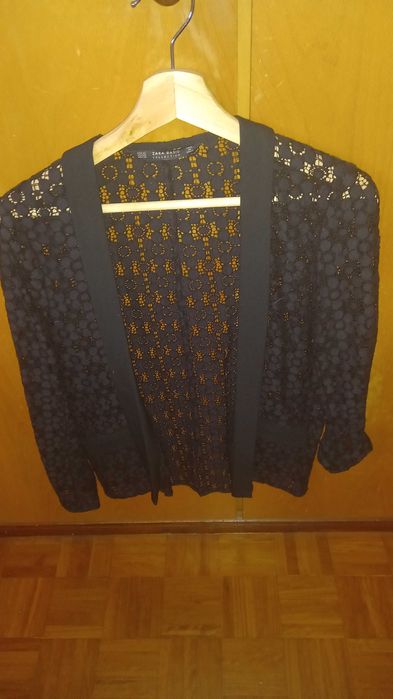 Blazer preto da Zara