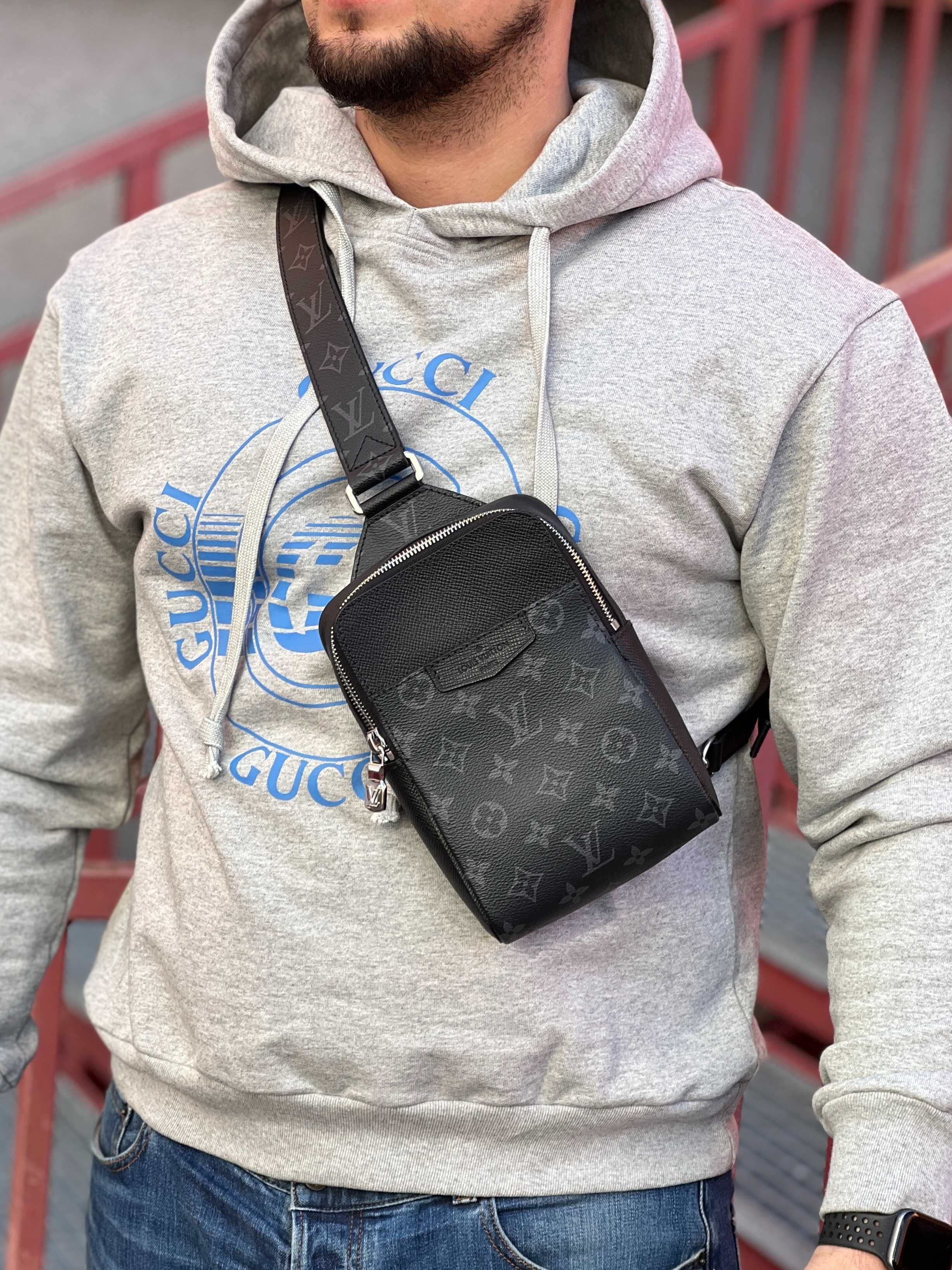 Сумка мужская через плече Louis Vuitton Outdoor Sling Bag