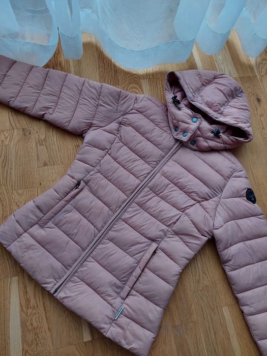 Kurtka Napapijri S/36 Aerons Hood przejściowa z kapturem pikowana