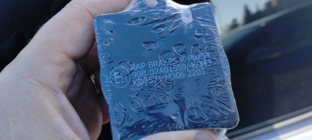 klocki hamulcowe tył mercedes CLK E  RAP BRAKES R-P0254