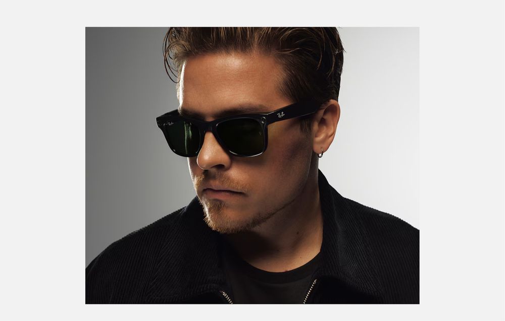 Нові!!Смарт-окуляри Ray-Ban Meta Wayfarer Shiny Black/G15 Green