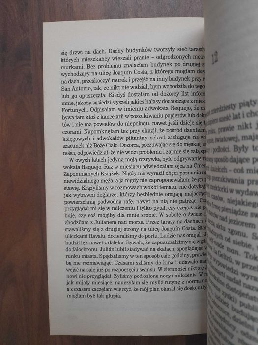 Cień wiatru Carlos Ruiz Zafon