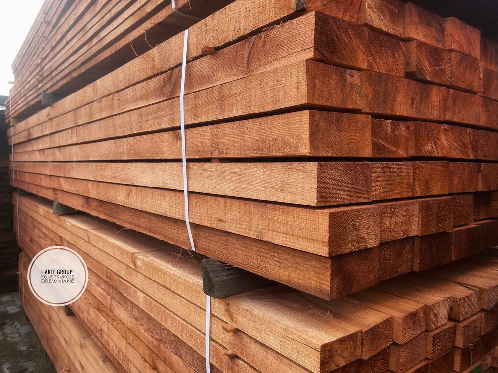 Kantówka 100x100 mm impregnowane - drewno budowlane