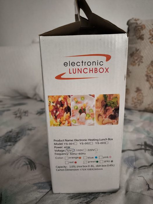 Vendo caixa elétrica lancheira