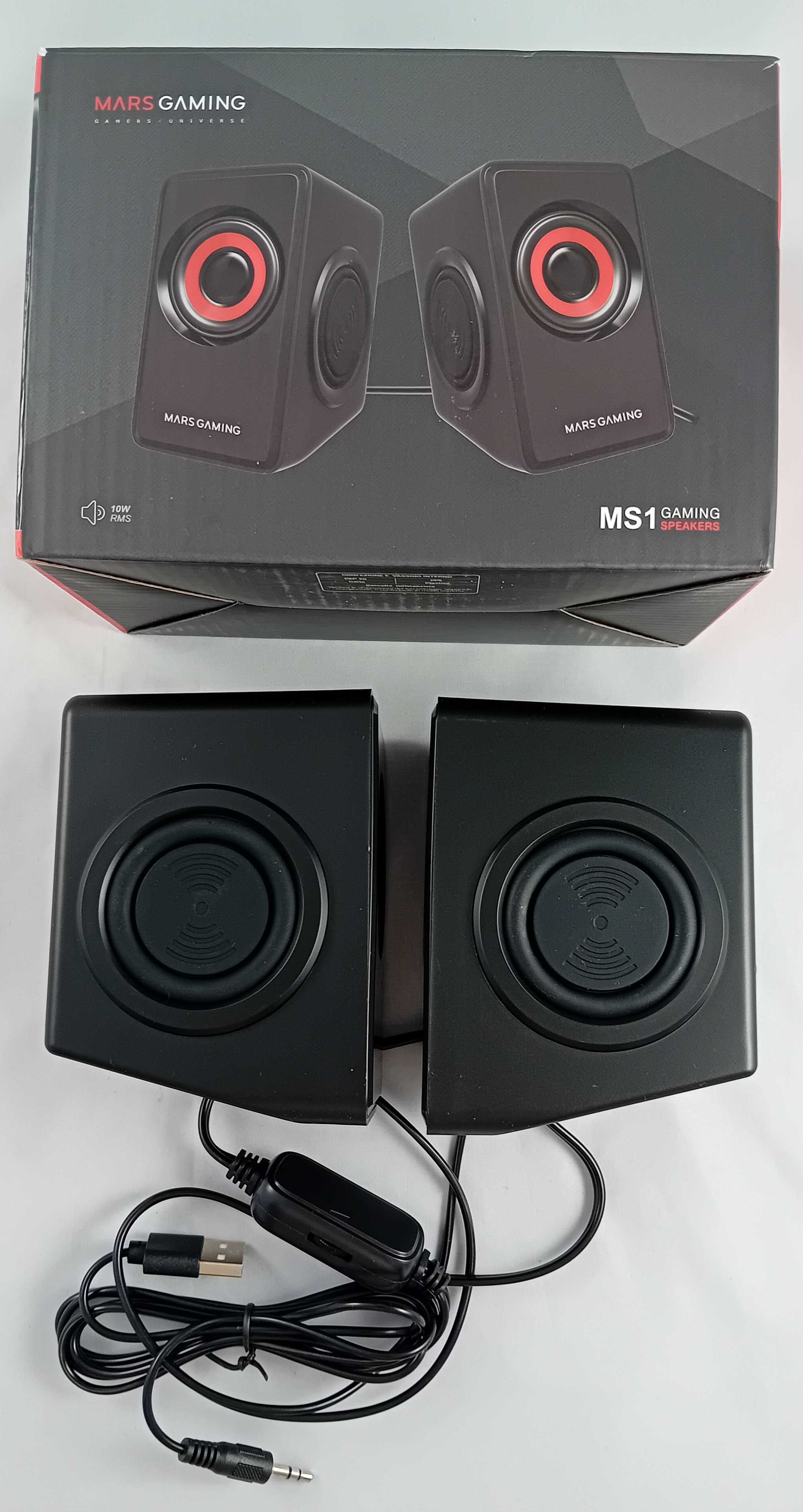 Głośniki do Gier Mars Gaming MS1 MS1 Czarny