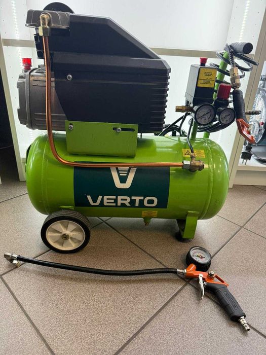 KOMPRESOR OLEJOWY VERTO 73K002 24L 8 BAR bdb stan! od loombard milicz