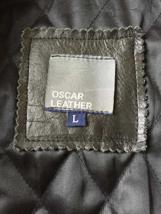 Чоловiча шкiряна куртка Genuine Real Leather (Iталiя) р.L