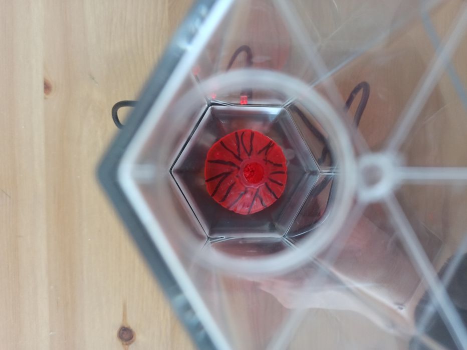 Lampka Led red wulkan USB na baterie dla dziecka Rabalux