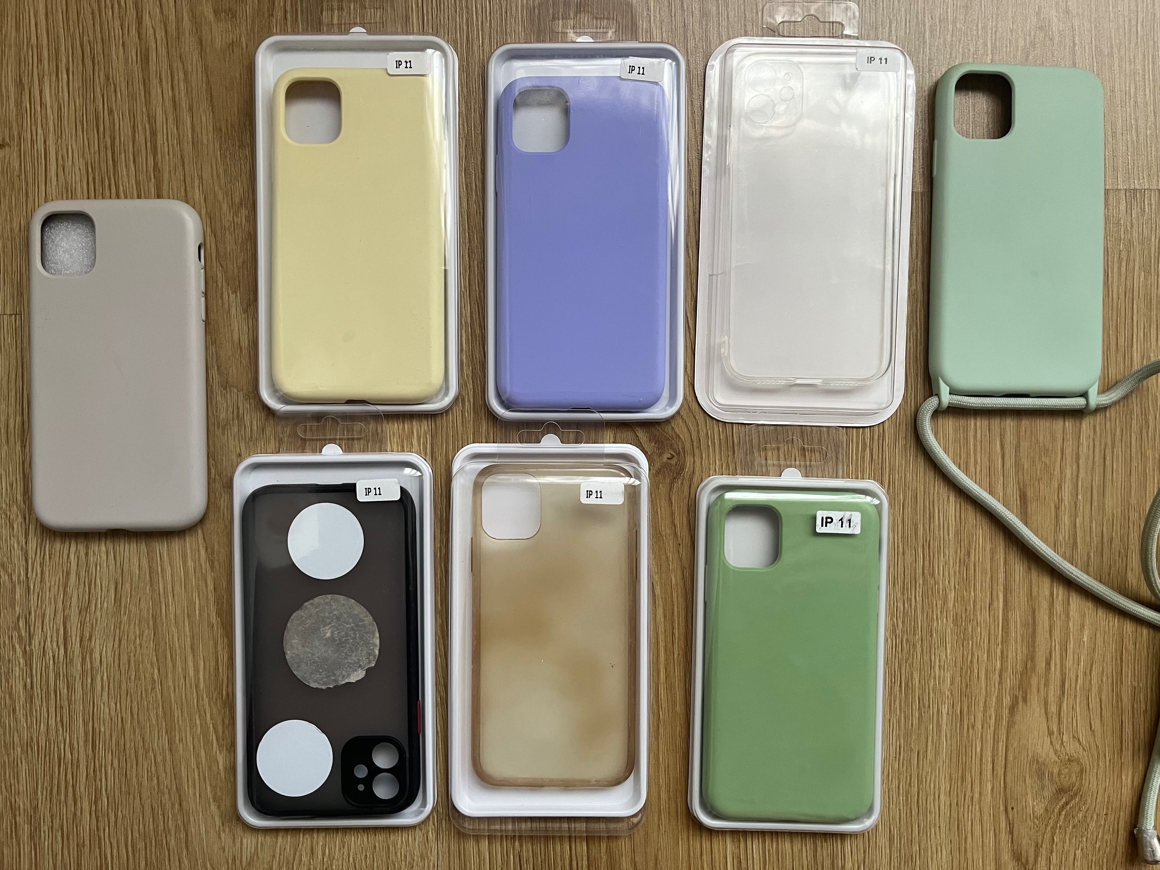 Conjunto de 8 Capas para IPhone 11