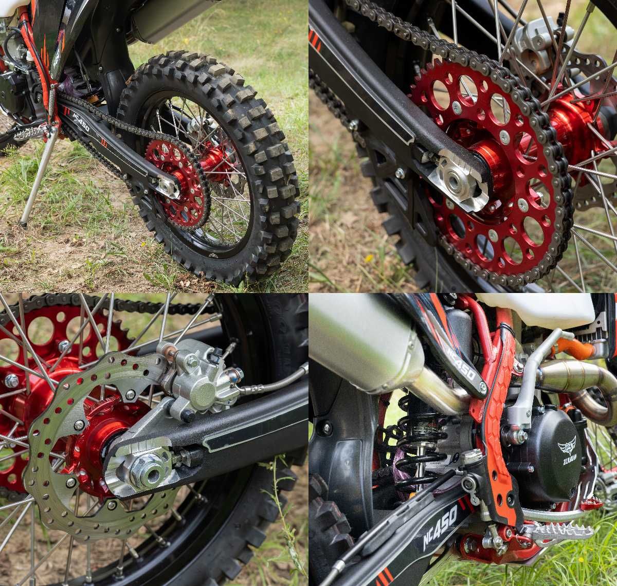 Enduro/Full Cross ZUUMAV K8 NC450cc/4T 47KM XXL 21/18cali NOWOŚĆ! 2023