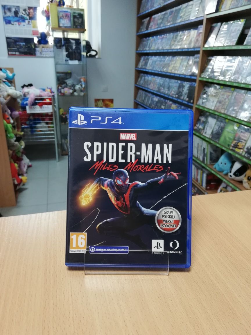 PS4 PS5 Marvel Spiderman Miles Morales PL dubbing Playstation 4