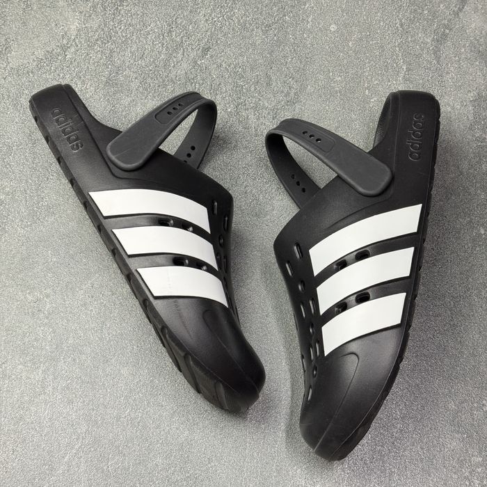 47р.30 см ОРИГІНАЛ 100% Тапочки шльопанці чорні адідас Adidas