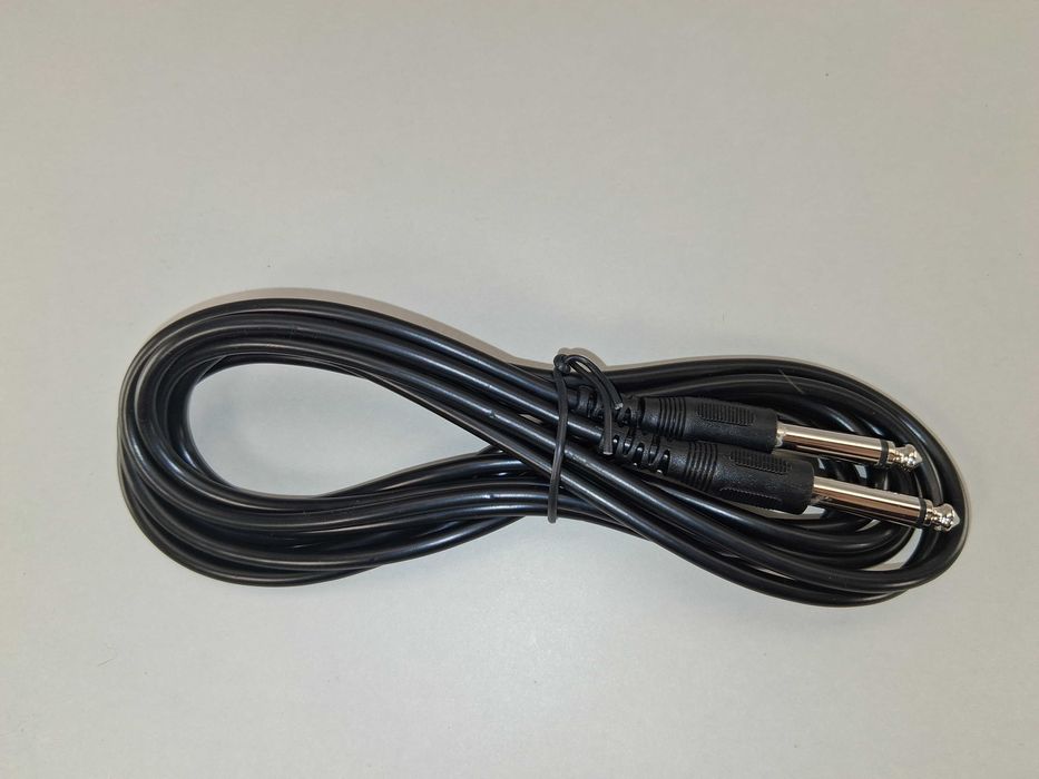 N124 Kabel Jack 6,3 mm MONO - Jack 6,3 mm MONO, 3m