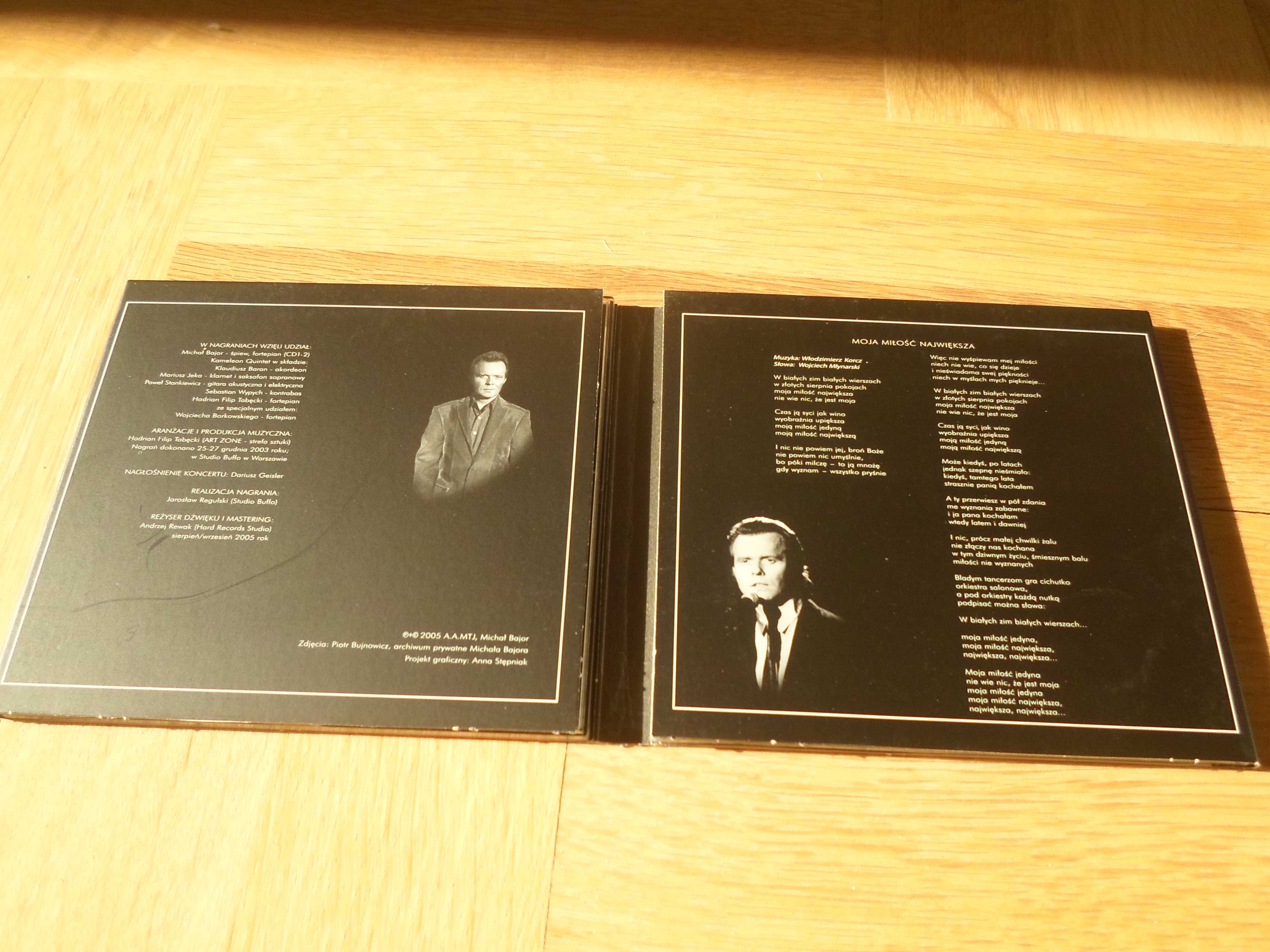 Płyty CD. Michał Bajor, największe przeboje. 2 płyty.