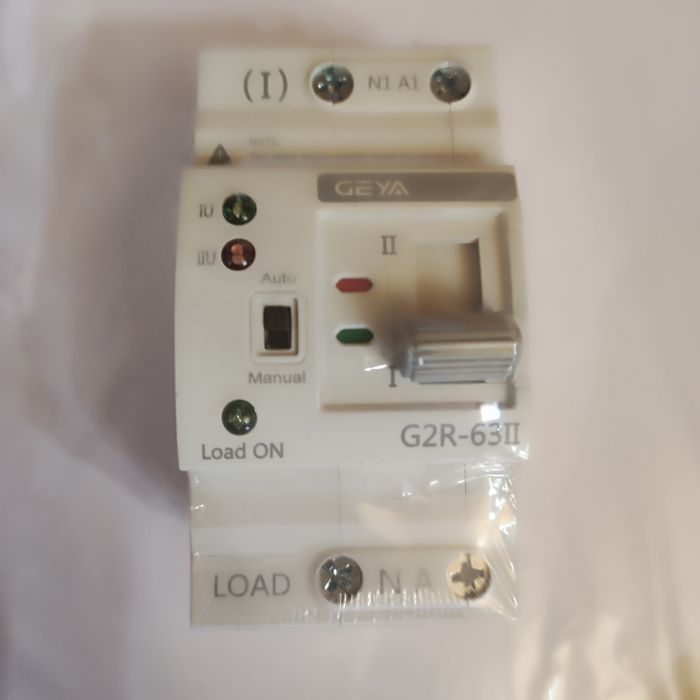 АВР Tomzn TOQ5-125А / Geya 63А 1/3Ф 2Р/4Р Рубільник перекидний ВР 250A