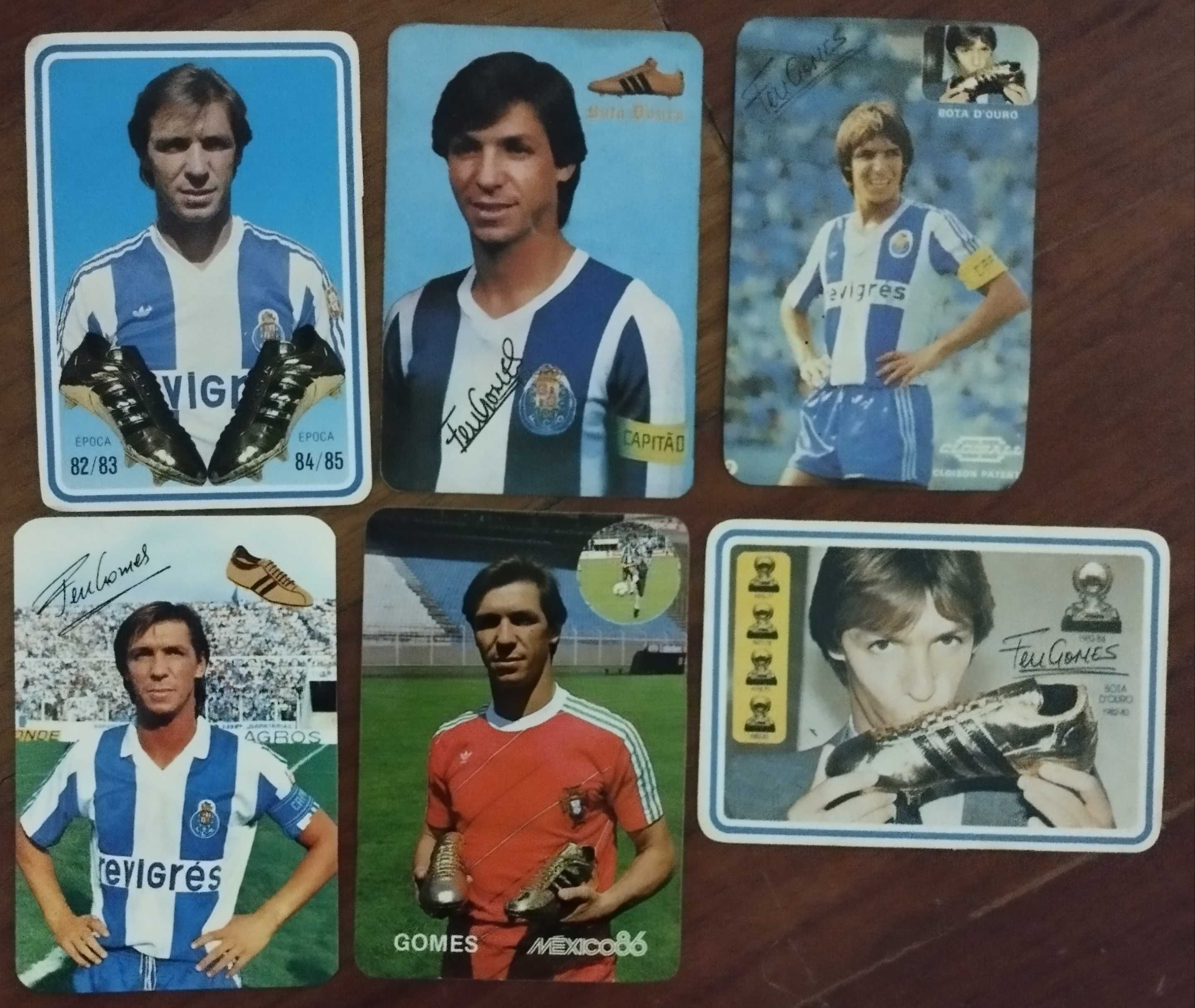 14 Calendários FCPorto - Fernando Gomes BiBota D'Ouro