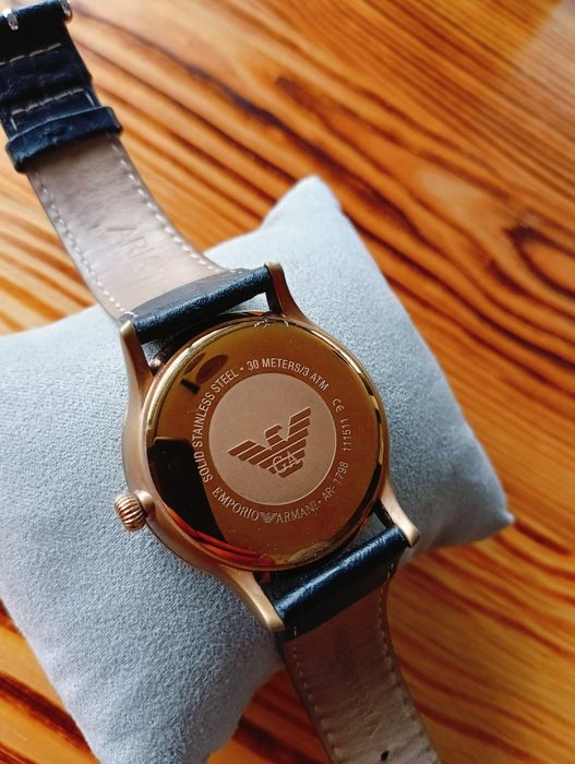 Emporio Armani – Luksusowy Zegarek Męski w Złotej Odsłonie | Elegancja