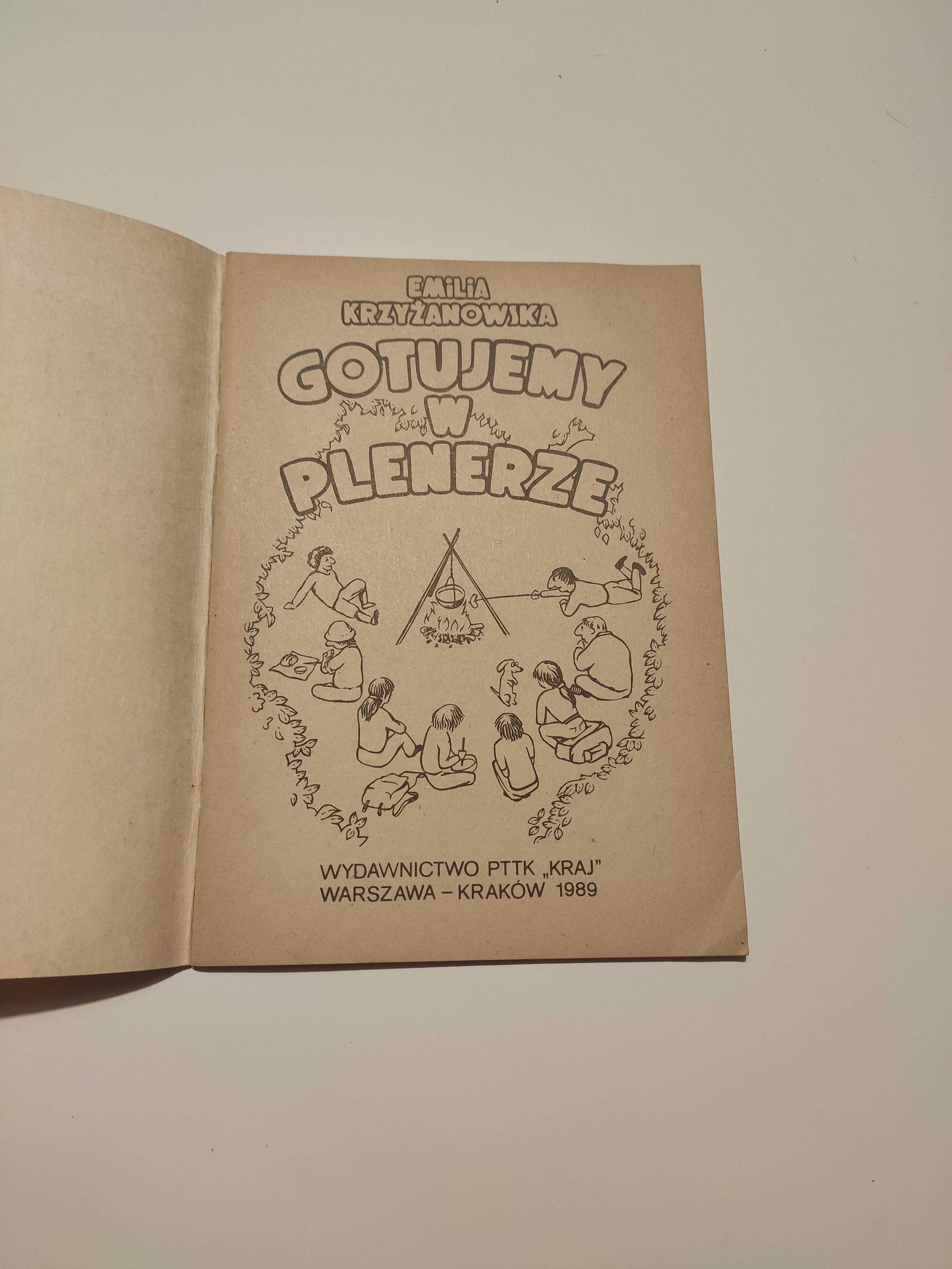 Gotujemy w plenerze Emilia Krzyżanowska 1989