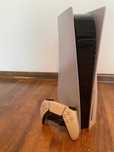 PlayStation 5 825 GB, napęd  + oryginalny bialy pad