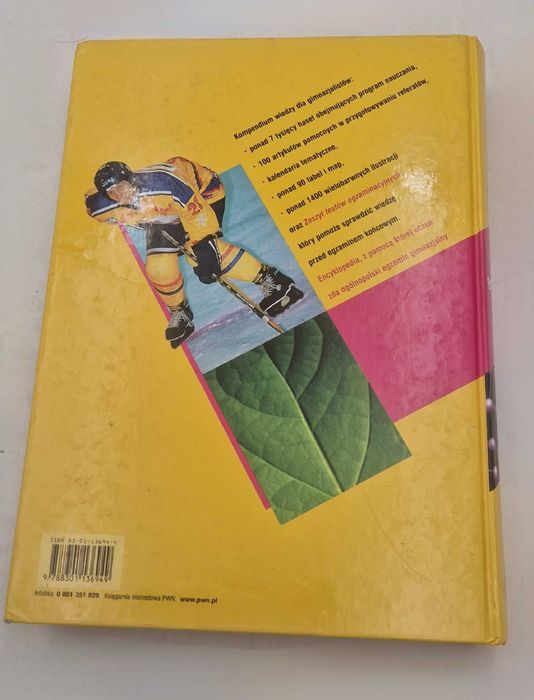 Gimnazjum Encyklopedia Ucznia PWN Solidna wiedza, 7000 haseł!