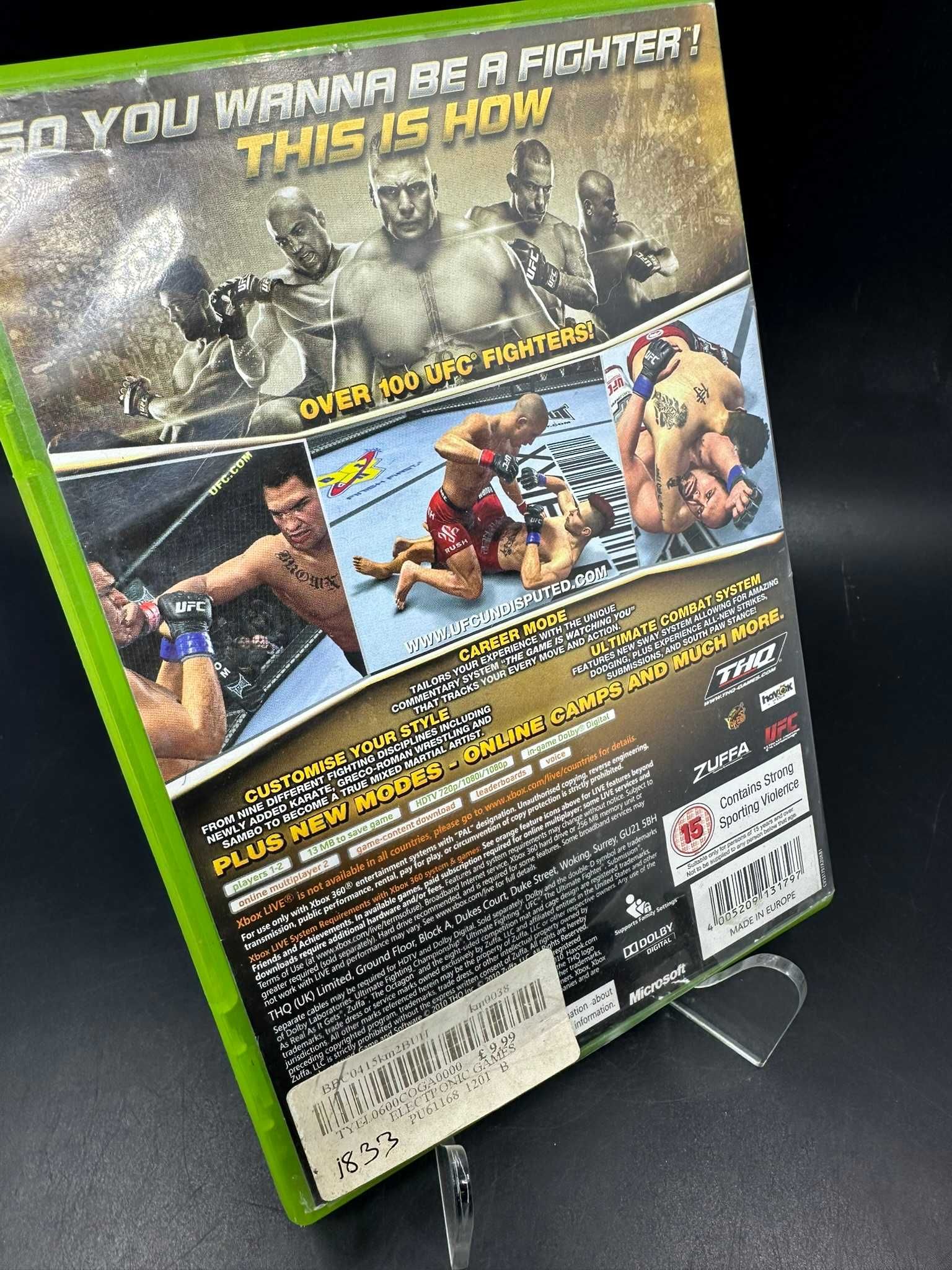 Gra na xbox360 UFC 2010 Undisputed