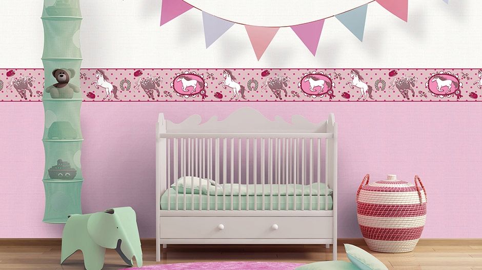 Pasek dekoracyjny Konie border KOniki 45910 bord
